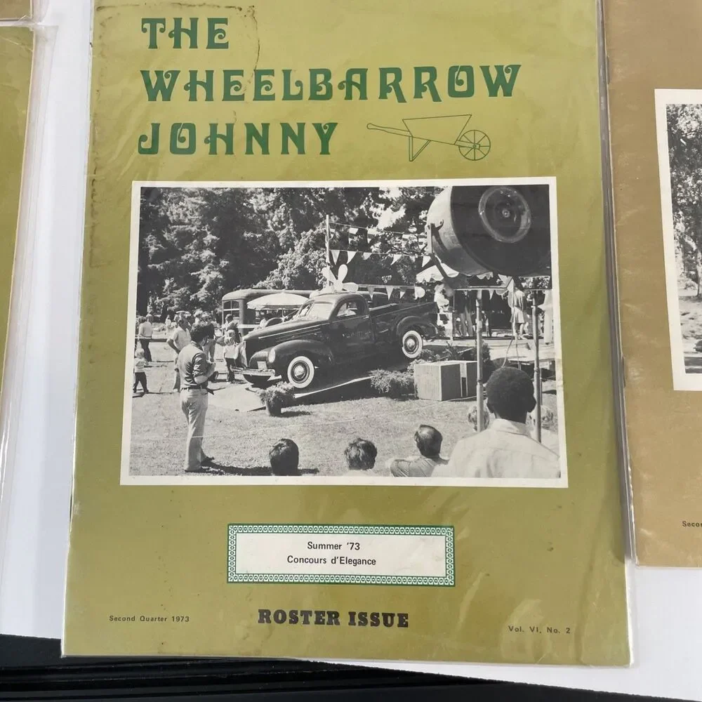 Vintage The Wheelbarrow Johnny Newsletters 1972–1973 | Lot Of 5